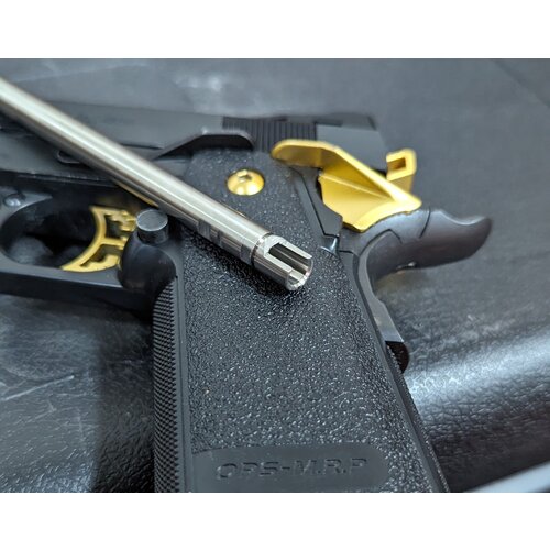STALKER "Morpheus" 6.01 Dual Bore Hybrid Barrel 112,5MM For Hi-Capa/1911 STALKER "Morpheus" 6.01 Dual Bore Hybrid Barrel 112,5MM For Hi-Capa/1911