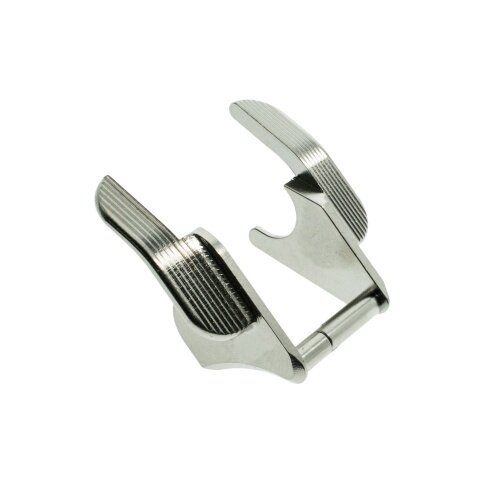 Cow Cow Technology Match Grade Stainless Steel Thumb Safety - Silver