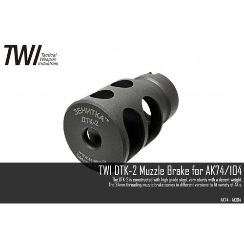 TWI CNC DTK-2 Muzzle Brake for AK104/105/AK74MN (GHK/LCT)