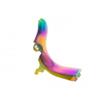 Griffsicherung aus Match Grade Edelstahl - Regenbogen