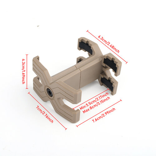 Metal M4 Mag Coupler – Wüste