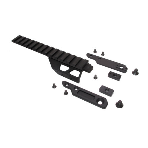 Wii Tech Saiga-12K (T.Marui) CNC 6061 Aluminium V style Optic Mount