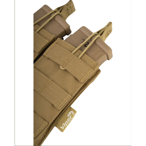 Viper Quick Release Double Mag Pouch – Coyote Viper Quick Release Double Mag Pouch – Coyote