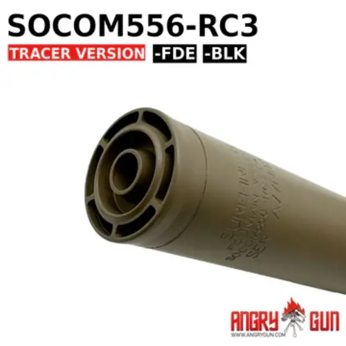 AngryGun SOCOM556-RC3 TRACER FDE MIT ACETECH BLASTER-MODUL (VOLLMARKIERUNGSVERSION)