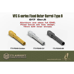 TTI VFC G17 Gen.5 Fixed Outer Barrel Type B-Black