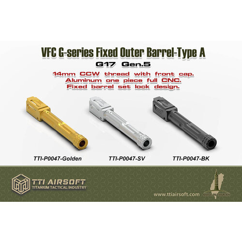 TTI VFC G17 Gen.5 Fixed Outer Barrel Type A-Gold