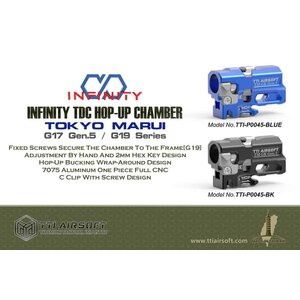 TTI SIG AIR M17/M18 TDC hop up chamber - Black