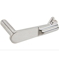 Match Grade Stainless Steel Slide Stop - Silver