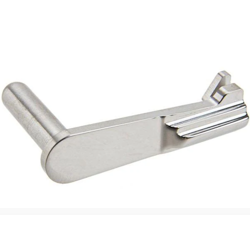 Cow Cow Technology Match Grade Stainless Steel Slide Stop - Silver