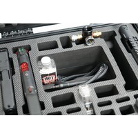 Pistool en uitrustingskoffer