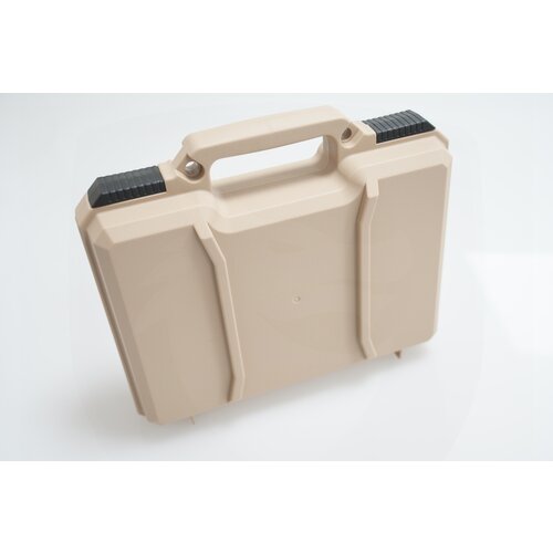 Nimrod Pistolenkoffer aus vorgeschnittenem Schaumstoff - Dark Earth