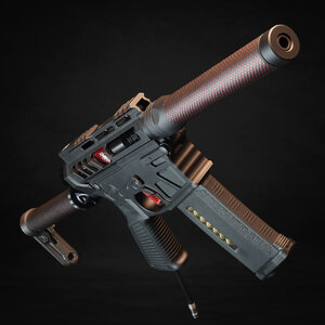 Wolverine Heretic Labs Artikel III - Red Carbon Fiber