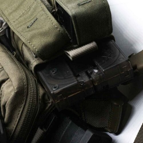 Project Airsoft VSR 10 Magazine Adaptor for M4 Magazine Pouch Black Project Airsoft VSR 10 Magazine Adaptor for M4 Magazine Pouch Black