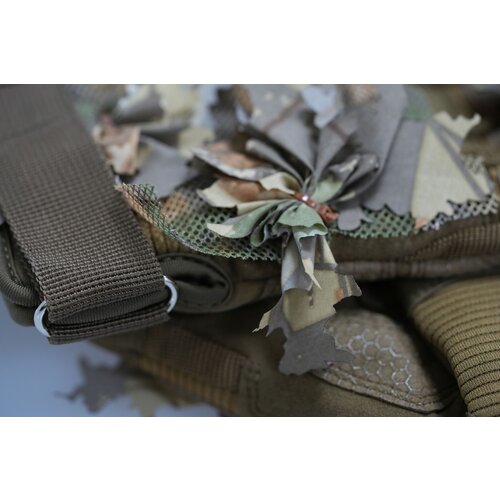 STALKER Crafted Ghillie Gloves Brown Oak - L STALKER Crafted Ghillie Gloves Brown Oak - L