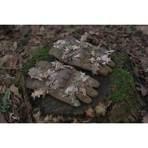 STALKER Crafted Ghillie Gloves Bruin Eiken - L