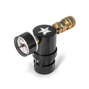 Field HPA Micro Regulator Spirit Field G2 0-200psi Foster Black