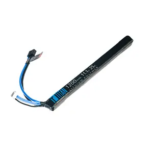 Titan LiPo 1200mAh 7.4v 25C AK Style Stick T-Plug (Deans)