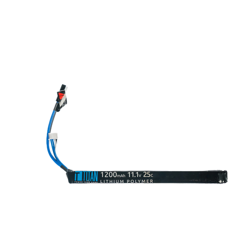 Titan LiPo 1200mAh 11.1v 25C AK Style Stick Tamiya Titan LiPo 1200mAh 11.1v 25C AK Style Stick Tamiya