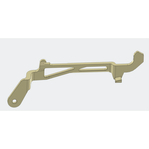 Jefe's Airsoft Solutions V2 Smooth Pull Trigger Bar - Champagne Jefe's Airsoft Solutions V2 Smooth Pull Trigger Bar - Champagne