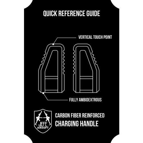Jefe's Airsoft Solutions CFR Charging Handle Tall Boi Jefe's Airsoft Solutions CFR Charging Handle Tall Boi