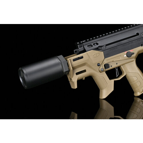 Silverback Fat Can Dummy-Schalldämpfer, 14 mm CCW, kurz Silverback Fat Can Dummy-Schalldämpfer, 14 mm CCW, kurz
