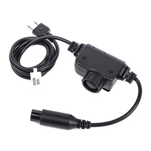WADSN RAC PTT Icom - Schwarz