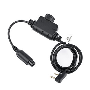 WADSN RAC PTT Kenwood - Schwarz