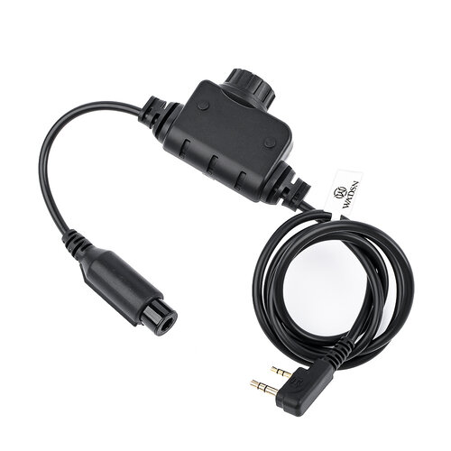 WADSN RAC PTT Kenwood - Black WADSN RAC PTT Kenwood - Black