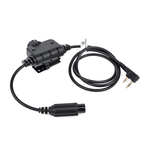 WADSN RAC PTT Kenwood - Black WADSN RAC PTT Kenwood - Black