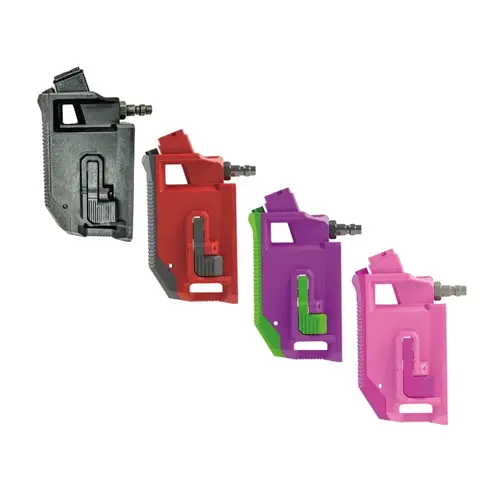 CTM AAP-01 / G-Series HPA M4 AEG Magazine 90° Angled Adapter - Red / Black CTM AAP-01 / G-Series HPA M4 AEG Magazine 90° Angled Adapter - Red / Black