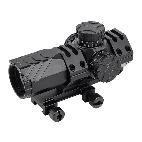 Aim-O 3x25 Scope Rood/Groene Stippen - Zwart