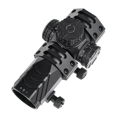 Aim-O 3x25 Scope Rood/Groene Stippen - Zwart