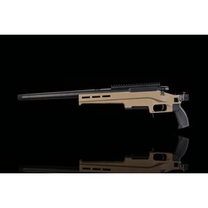 Silverback TAC-41L grendelgeweer, Lite chassis, geen kolf, FDE Silverback TAC-41L grendelgeweer, Lite chassis, geen kolf, FDE