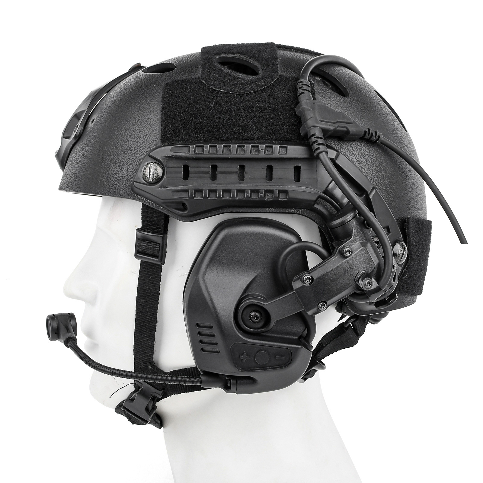 Wadsn RAC Headset - ZWART - Skirmshop