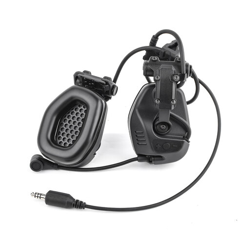WADSN RAC Headset - ZWART