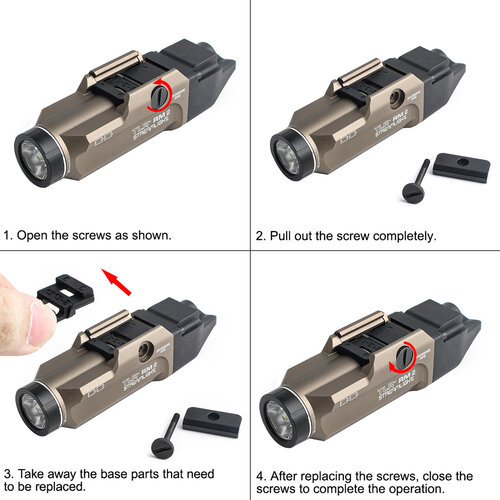WADSN T RM 2 Rail Mounted Tactical Lighting System - DE WADSN T RM 2 Rail Mounted Tactical Lighting System - DE