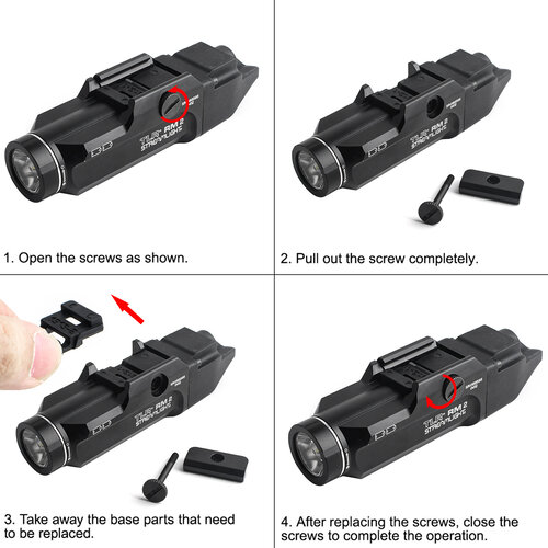 WADSN T RM 2 Rail Mounted Tactical Lighting System - BLACK WADSN T RM 2 Rail Mounted Tactical Lighting System - BLACK