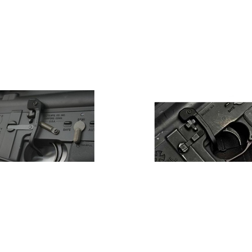 Metal B.A.D Lever type bolt catch extension for M4, AR-15 & M16 - Black