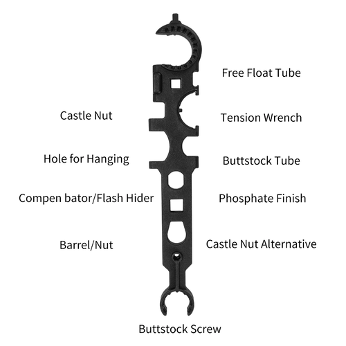 Metal Multi Functional Wrench Steel Tool