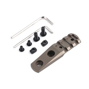 WADSN M-Lok und Keymod Cantilever Rail Lichthalterung - Dark Earth