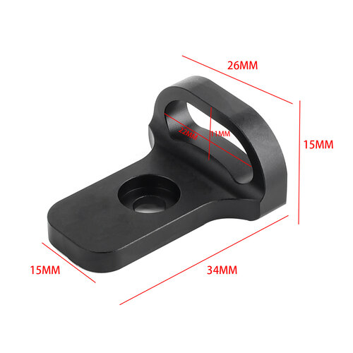 Metal M-Lok Forward Sling Mount - Schwarz