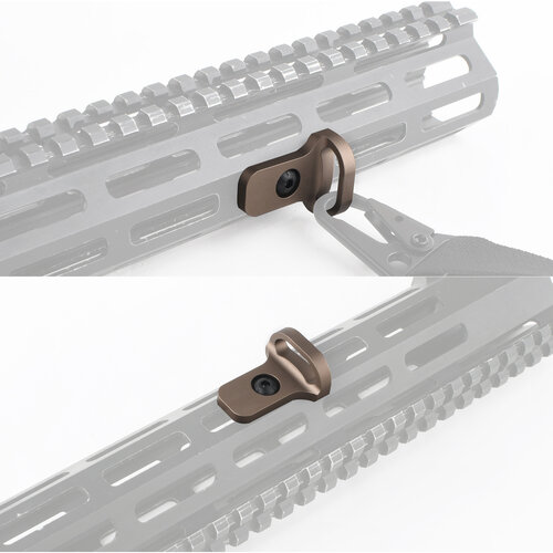 Metal M-Lok Forward Sling Mount - Dark Earth