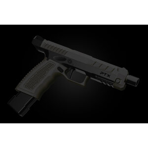 GATE PTX-Pistole mit PULSAR S2 HPA-Motor, komplett schwarz