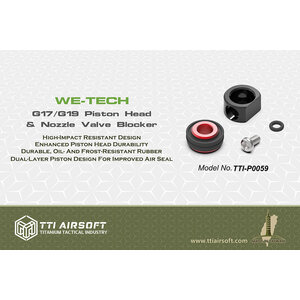 TTI WE G17/ G19 Kolbenkopf + Düsenventilblocker