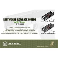 WE G17/G19 Blowback-Gehäuse – Grau