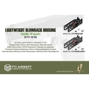 TTI WE G17/G19 Blowback Housing - Grey