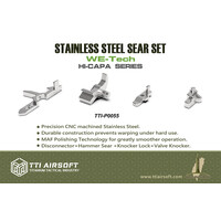 WE/AW Hi Capa Edelstahl CNC-Abzugsset