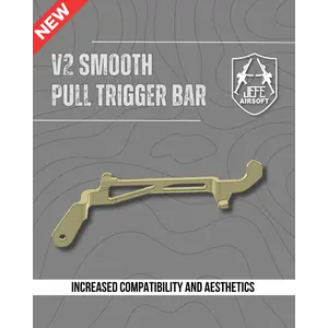 Jefe's Airsoft Solutions V2 Smooth Pull Trigger Bar - Champagne Jefe's Airsoft Solutions V2 Smooth Pull Trigger Bar - Champagne