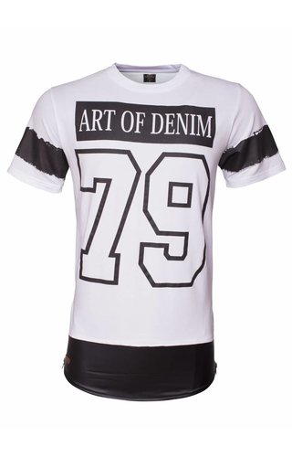 WAM DENIM Art of Denim Shirt 79254 WHITE WAM DENIM Art of Denim Shirt 79254 WHITE