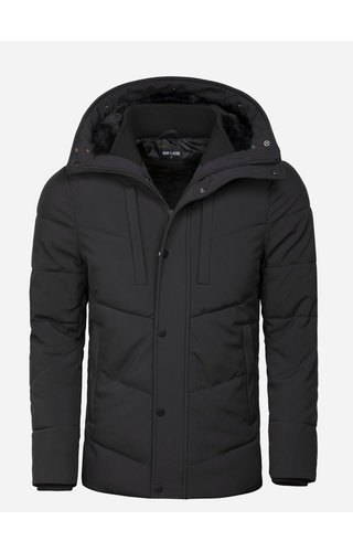 Wam Denim Winterjas 71237 Black Wam Denim Winterjas 71237 Black
